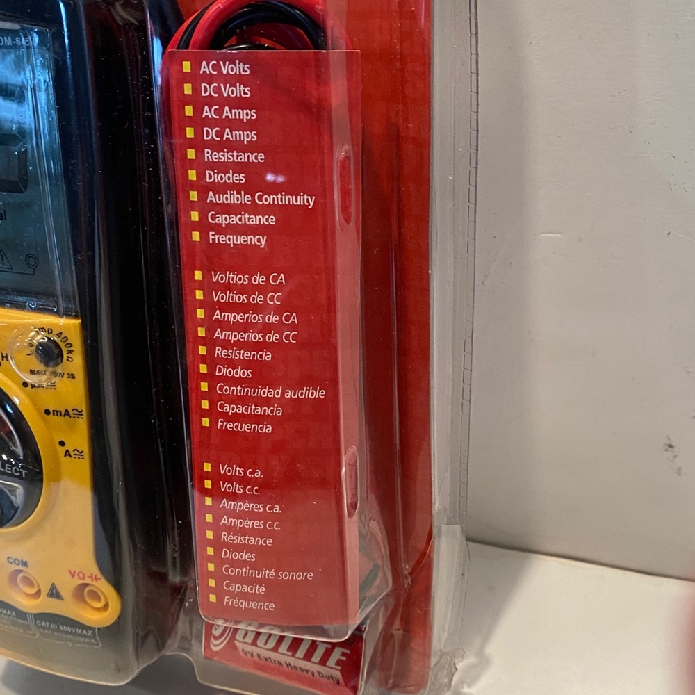 NIP Sperry Instruments Digital Multimeter #DM6450 - Picture 5 of 7